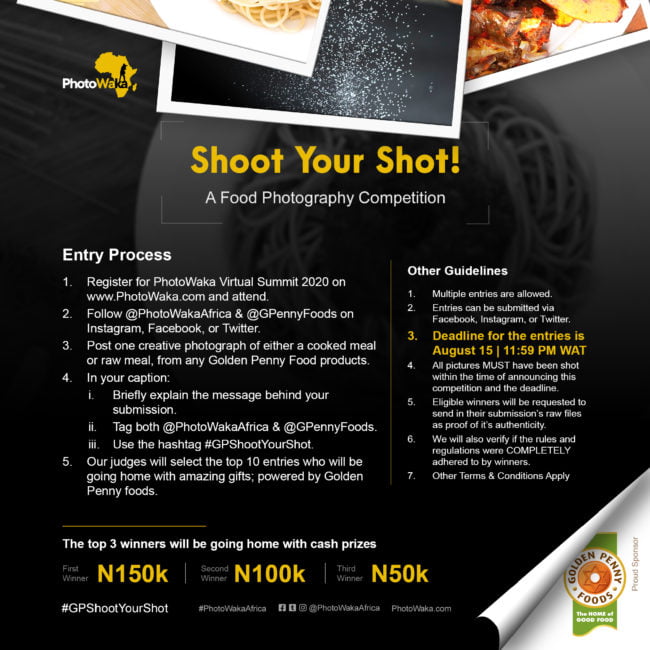 PhotoWakaAfrica VirtualSummit2020 ShootYourShot Details