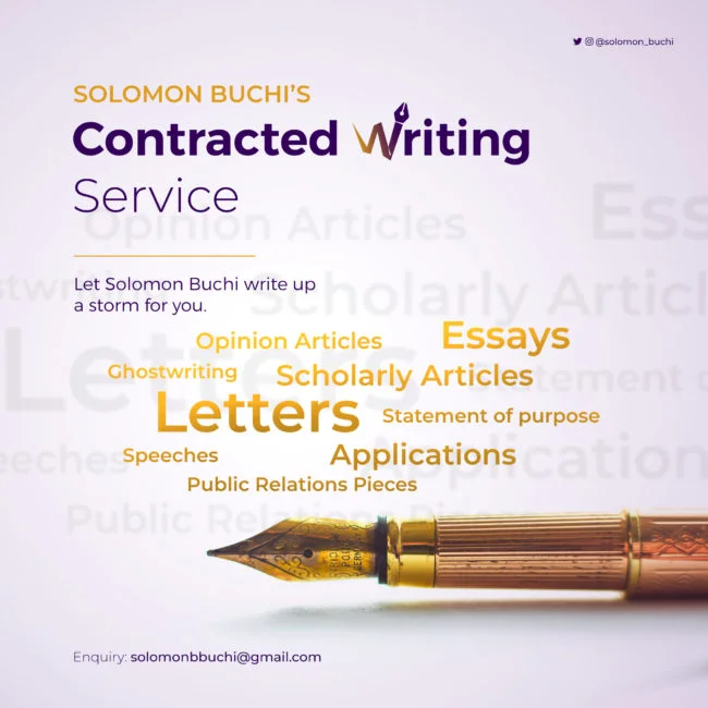 Solomon Services ContractedWriting
