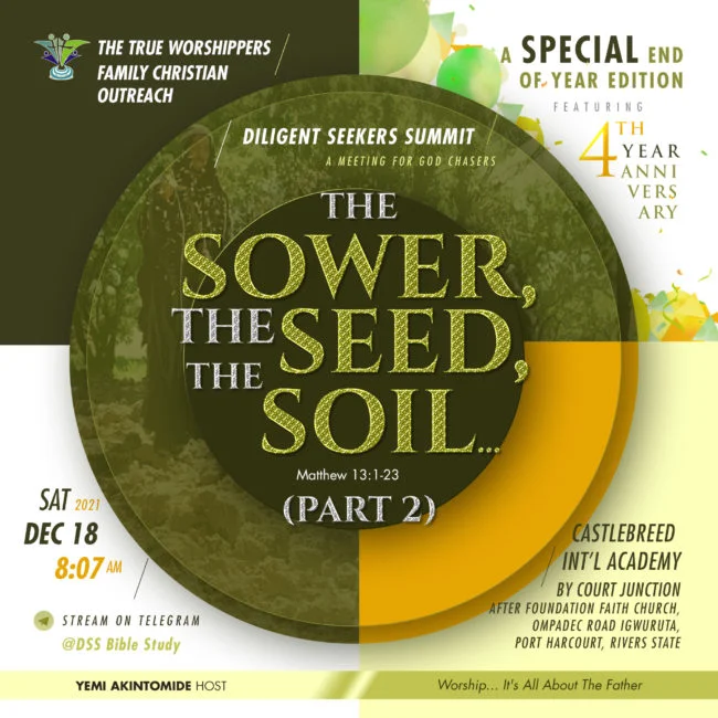 Yemi DeligentSeekersSummit 2021Dec TheSower2