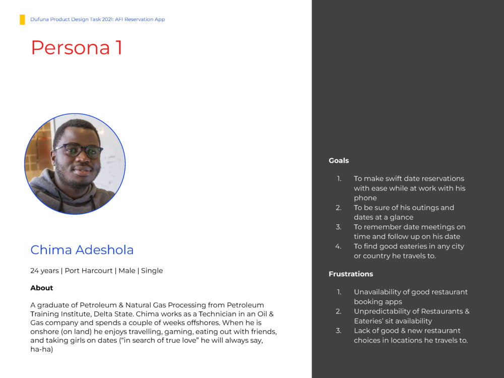 AFI Reservation App Page 06