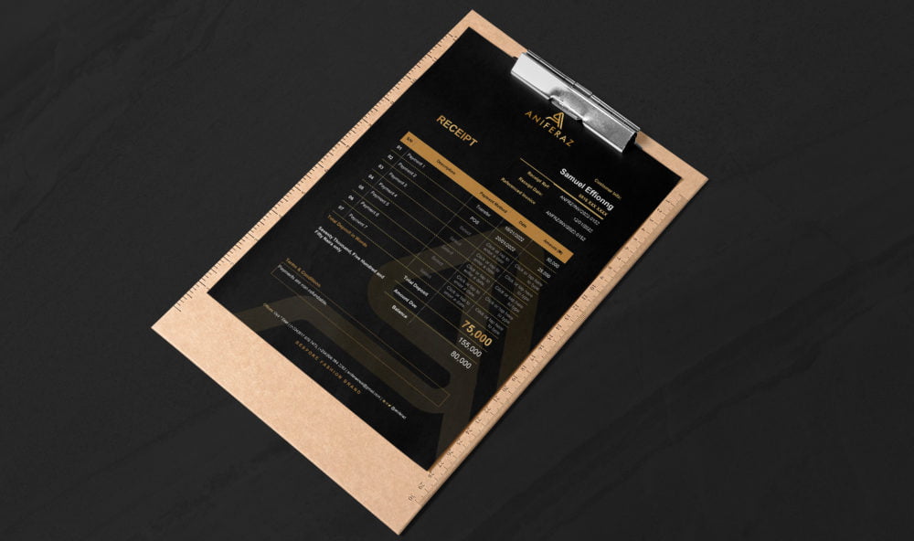 Clipboard mockup Aniferaz