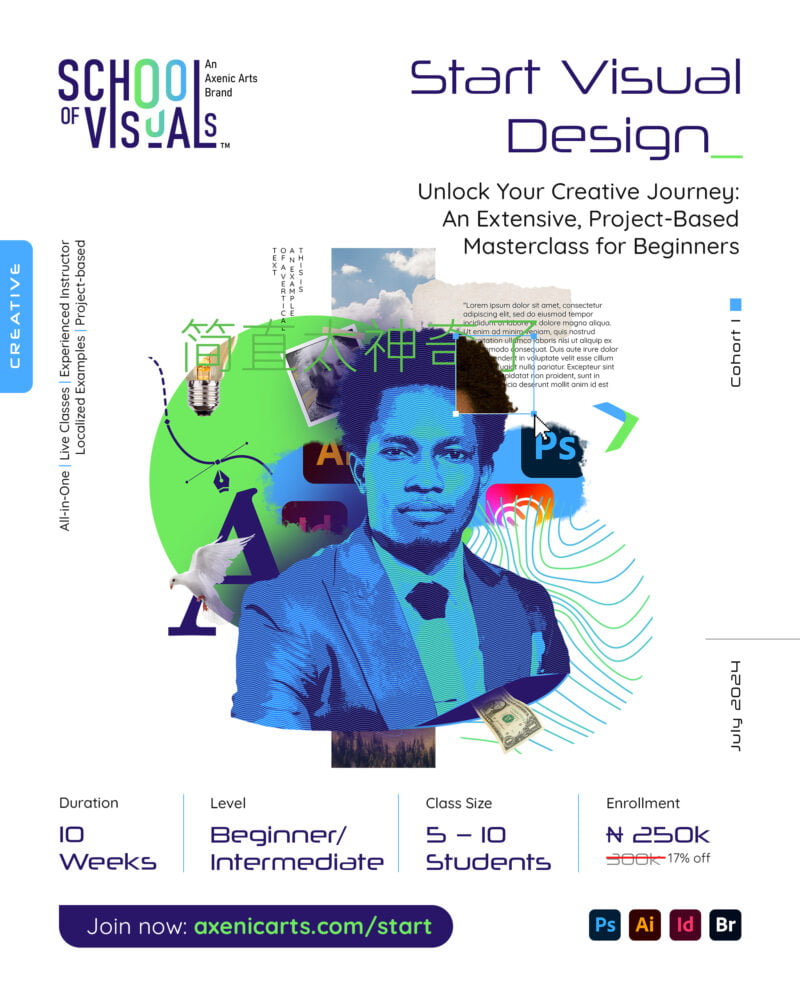 Start Visual Design 7 ASOVT VisualDesigner MainFlyer